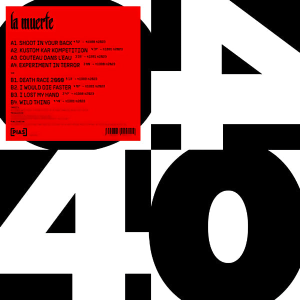 La Muerte - Pias 40 (12-inch maxi-single)