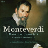 Le Nuove Musiche & Krijn Koetsveld - Monteverdi: madrigali libri i-ix (CD)