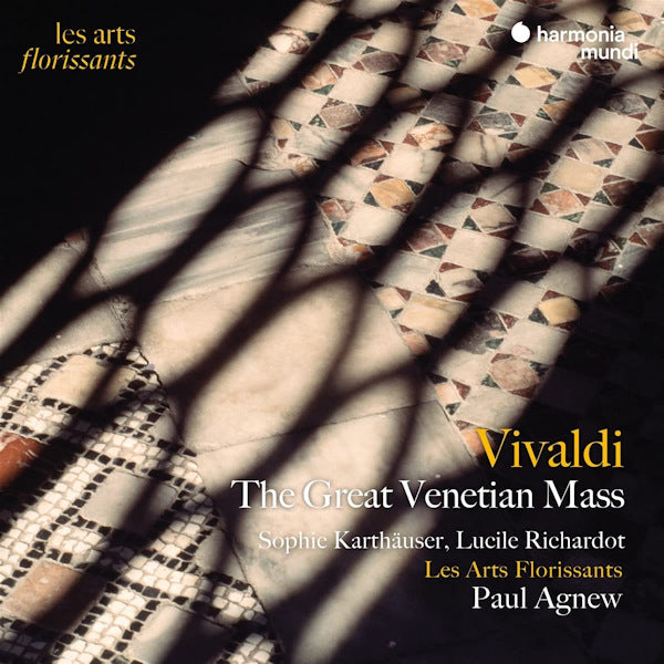 Les Arts Florissants / Paul Agnew -  Vivaldi: The Great Venetian Mass (CD) - Velvet Music