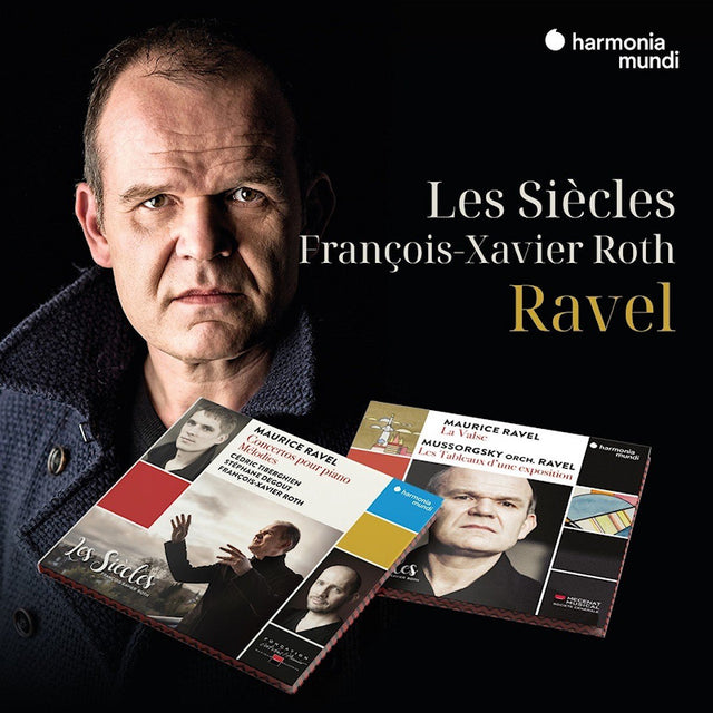 Les Siecles & Cedric Tiberghien - Ravel & mussorgsky: klavierkonzert-la valse-lieder-bilder einer ausstellung (CD) - Velvet Music