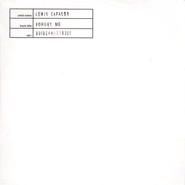 Lewis Capaldi - Forget me (CD single)