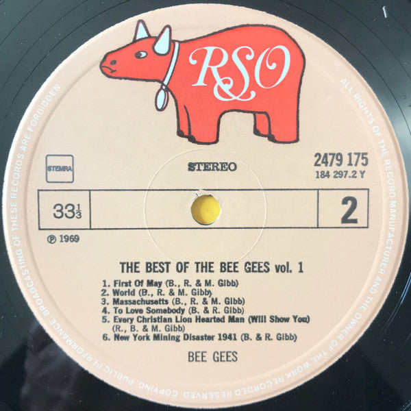 Bee Gees - Best Of Bee Gees (tweedehands LP) - Velvet Music