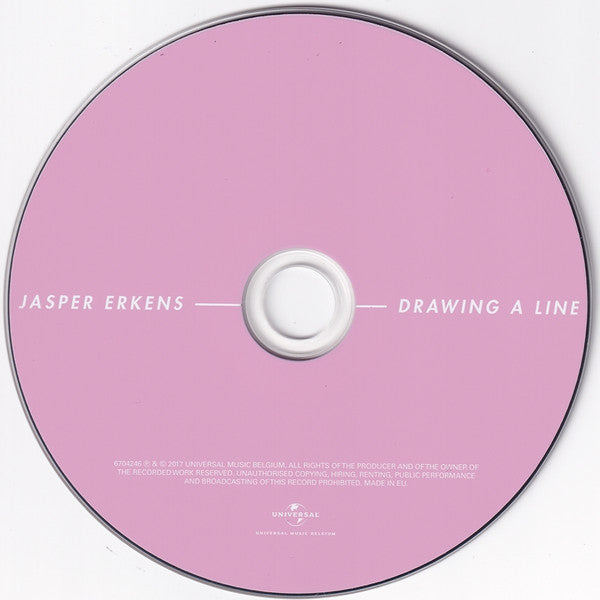 Jasper Erkens - Drawing A Line (tweedehands CD) - Velvet Music