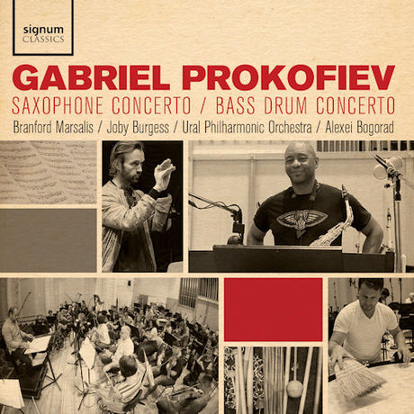 Gabriel Prokofiev - Concerto pour saxophone et Concerto pour grosse caisse (CD)