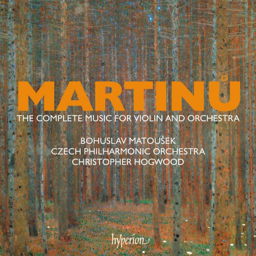 B. Martinu - Complete music for violin & orchestra (CD) - Velvet Music