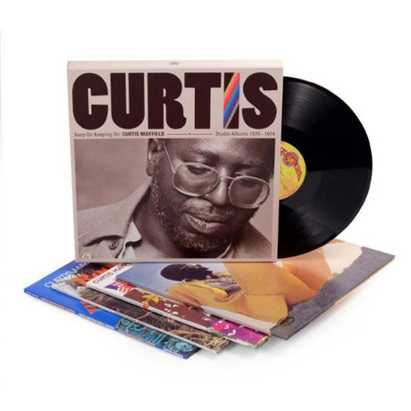 Curtis Mayfield - Keep on keeping on: studio albums 1970-1974 (LP) - Velvet Music