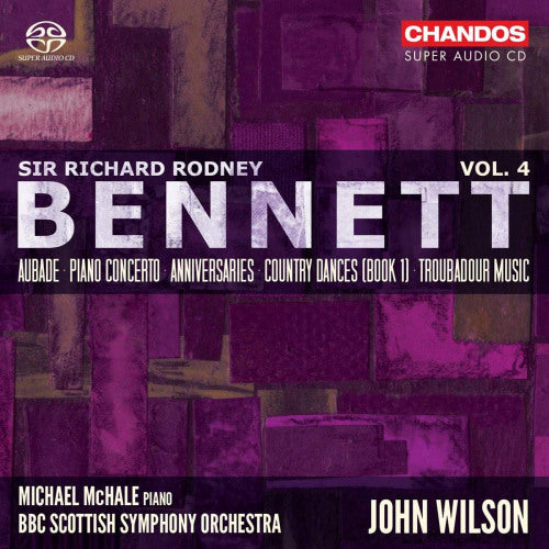 Bbc Scottish Symphony Orchestra - Sir richard rodney bennett vol.4 (CD) - Velvet Music
