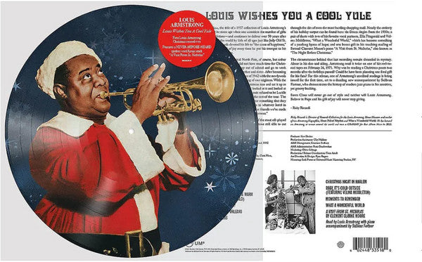 Louis Armstrong - Louis wishes you a cool yule -picture disc- (LP) - Velvet Music