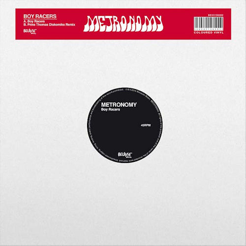 Metronomy - Boy racers (maxi 45 tours)