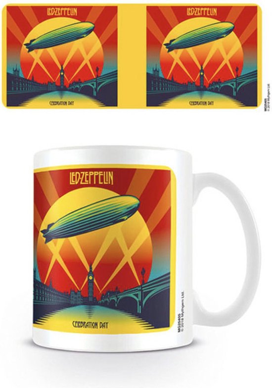 MG25405 - LED ZEPPELIN =boxed Mug= - CELEBRATION DAY (Merchandise) - Velvet Music