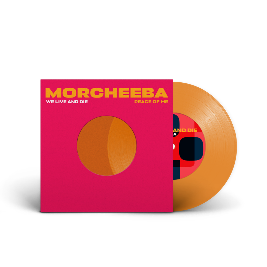 Morcheeba - We Live And Die / Peace Of Me (single 7 pouces)