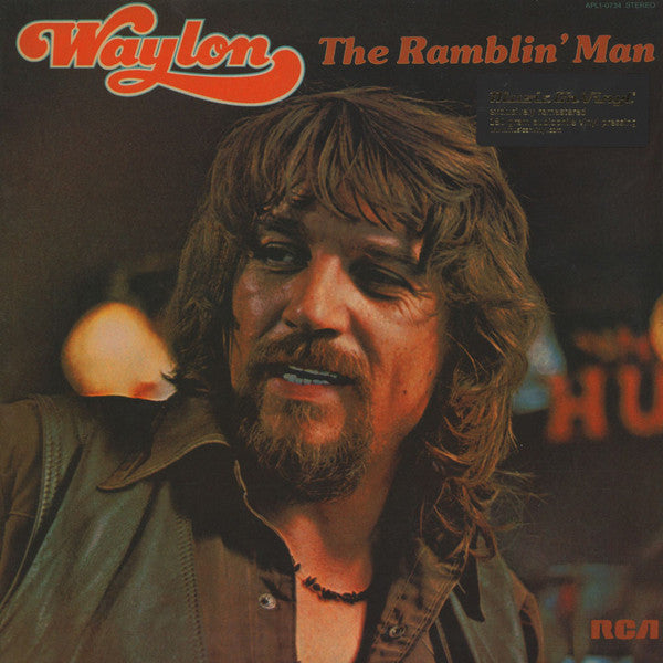 Waylon Jennings - Waylon The Ramblin' Man (LP) - Velvet Music