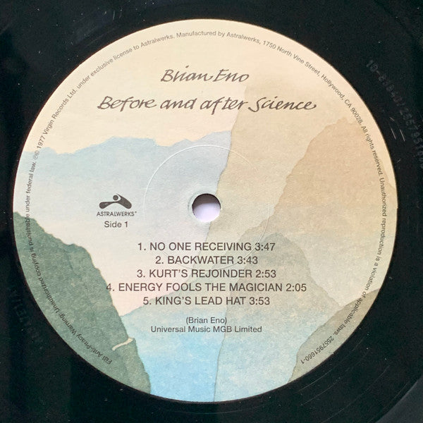 Brian Eno - Before And After Science (LP) - Velvet Music