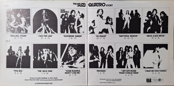 Suzi Quatro - The Suzi Quatro Story - Golden Hits (tweedehands LP) - Velvet Music