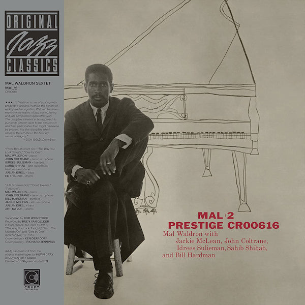 Mal Waldron Sextet - Mal/2 (LP) - Velvet Music