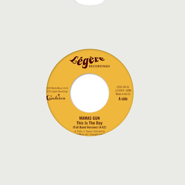Mamas Gun - This is the day (maxi 45 tours)