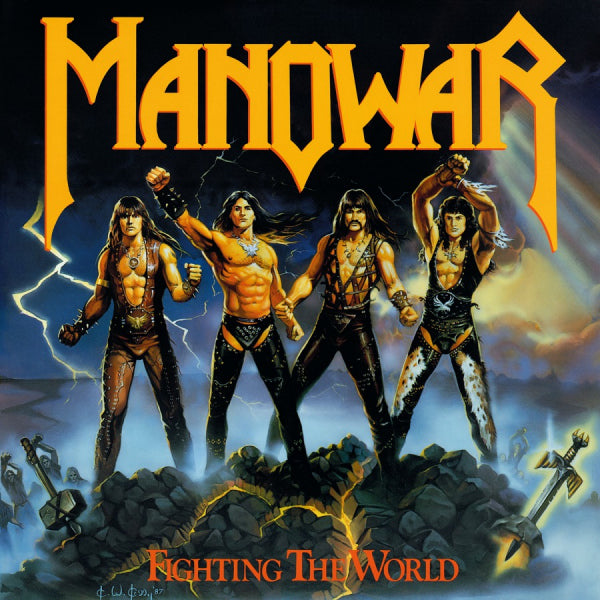 Manowar - Fighting for the world (LP) - Velvet Music
