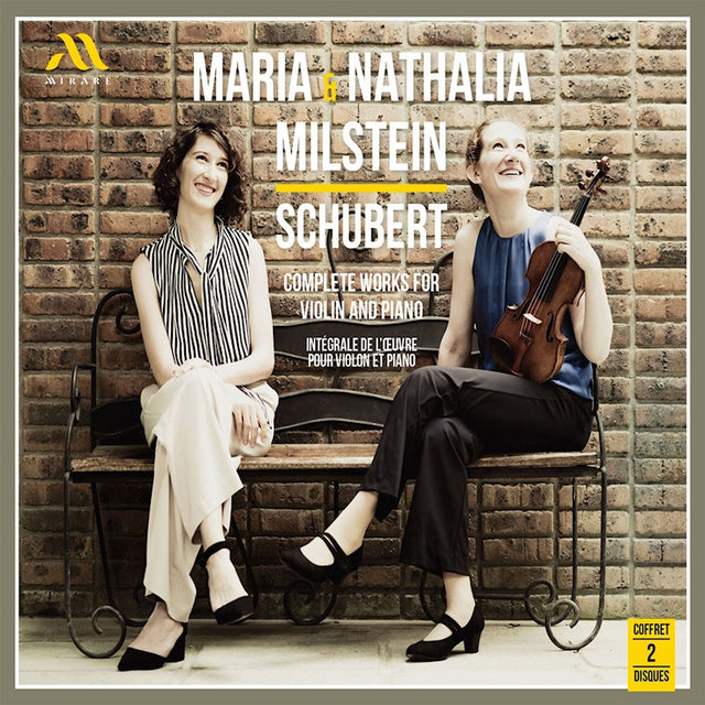 Maria & Nathalia Milstein - Schubert: complete works for violin and piano (CD) - Velvet Music