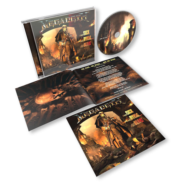 Megadeth - The sick, the dying... and the dead! (CD) - Velvet Music