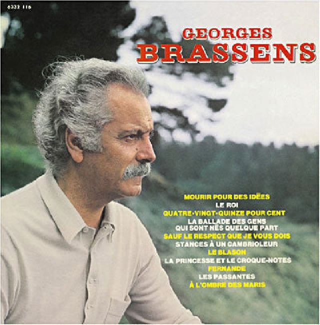Georges Brassens - Georges brassens (LP) - Velvet Music