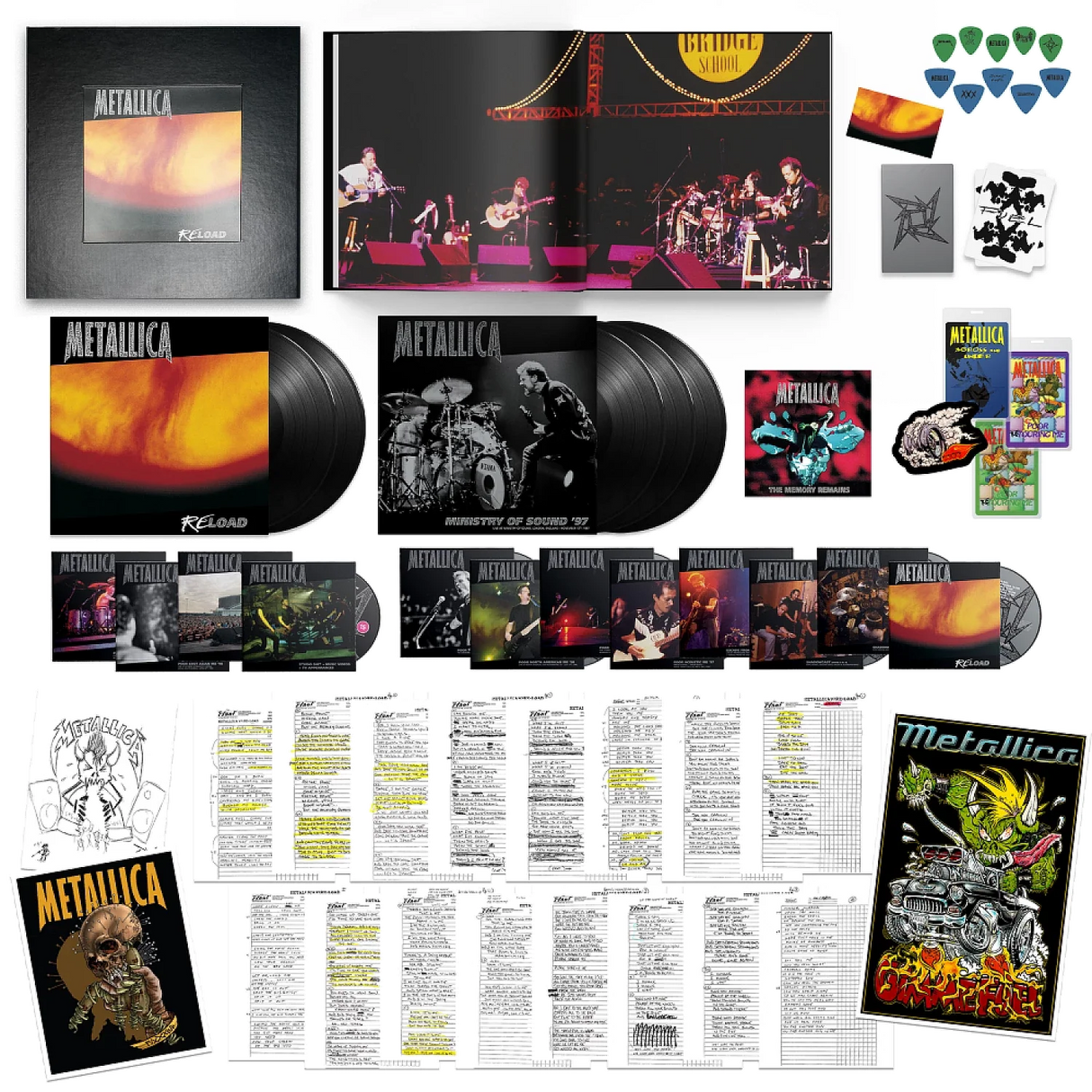 Metallica - Reload (Boxset  LP) - Velvet Music