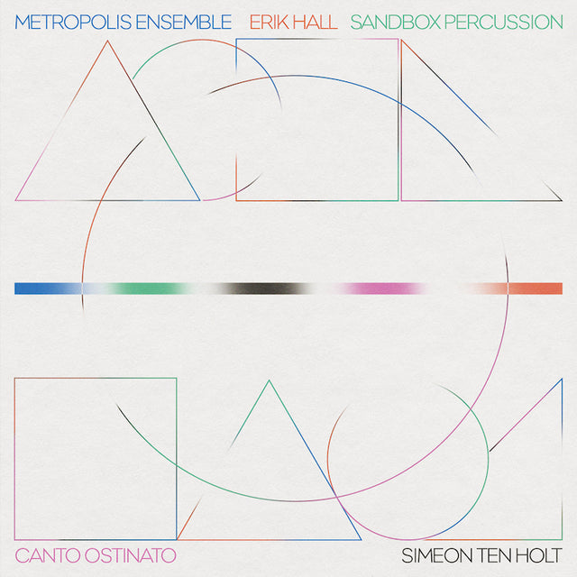 Erik Hall & Metropolis Ensemble & Sandbox Percussion - Canto ostinato (LP) - Velvet Music