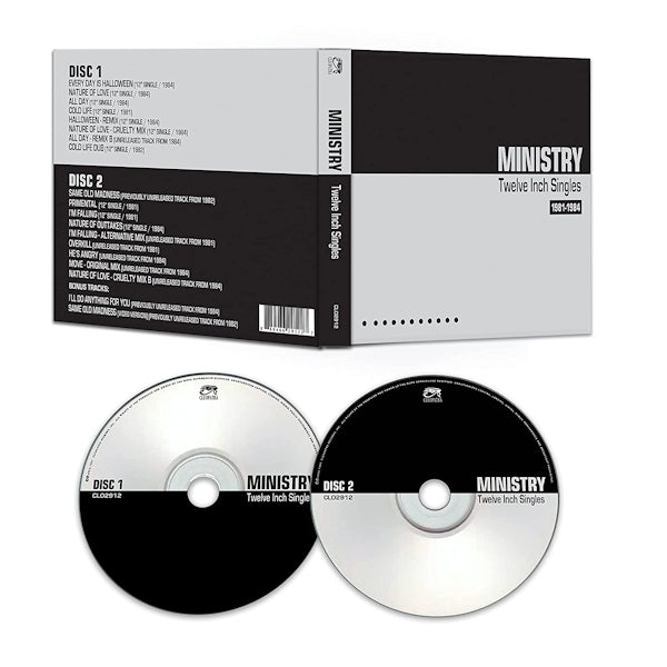 Ministry - Twelve inch singles 1981-1984 (CD) - Velvet Music