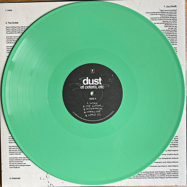 Dust - Et cetera, etc (LP) - Velvet Music