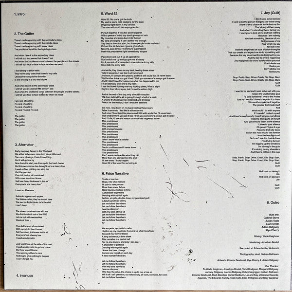 Dust - Et cetera, etc (LP) - Velvet Music