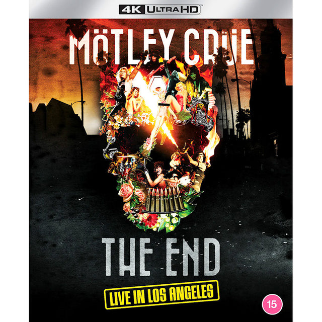 Motley Crue - The end live in los angeles (blu ray movie)