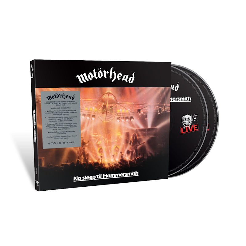 Motorhead - No sleep 'til hammersmith (CD)