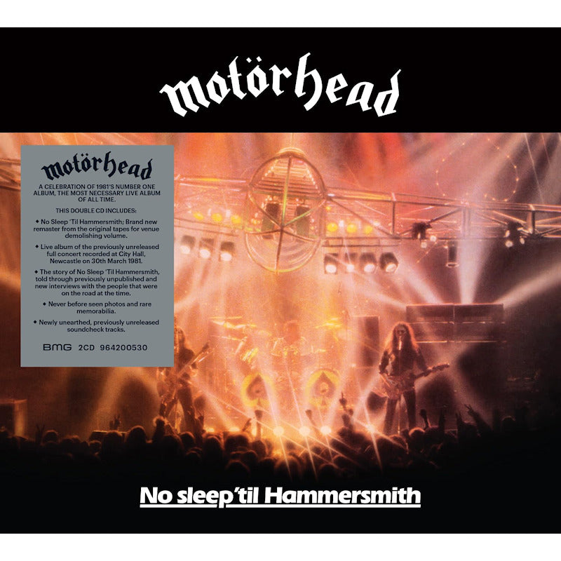 Motorhead - No sleep 'til hammersmith (CD)