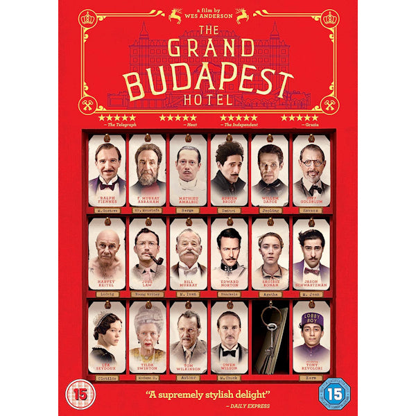 Movie - The grand budapest hotel (DVD movie)