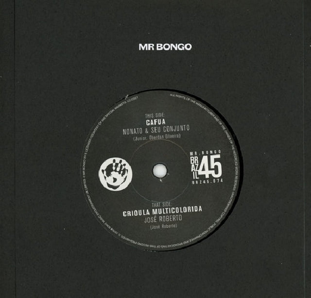 Nonato & Seu Conjunto - Cafua/crioula multicolorida (12-inch maxi-single) - Velvet Music