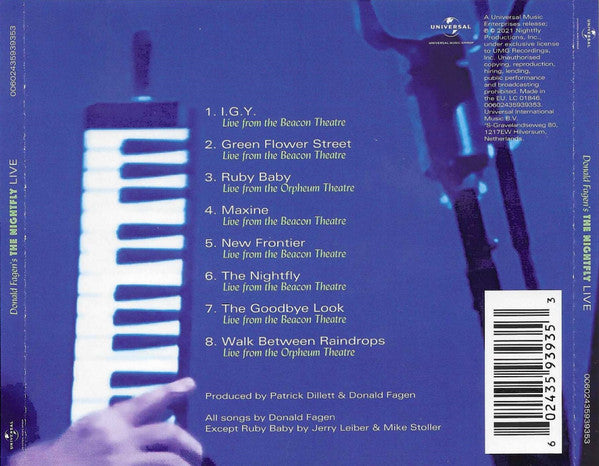Donald Fagen - The nightfly live (CD)