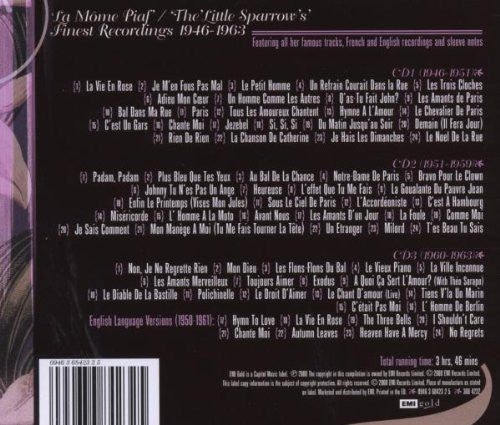 Edith Piaf - The Best Of (CD) - Velvet Music