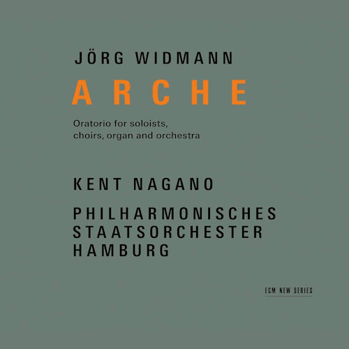 J. Widmann - Arche - oratorio pour solistes, chœur et orchestre (CD)