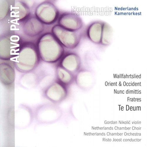 Netherlands Chamber Choir - Partie : te deum/fratres/wallfahrtslied (CD)