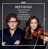 Lena Neudauer /cappella Aquileia - Beethoven: concerto pour violon op.61/romance pour violon n°2 op (LP)