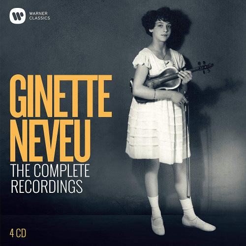 Ginette Neveu - The complete recordings (CD) - Velvet Music