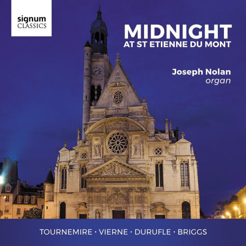 Joseph Nolan - Midnight at st. etienne du mont (CD) - Velvet Music