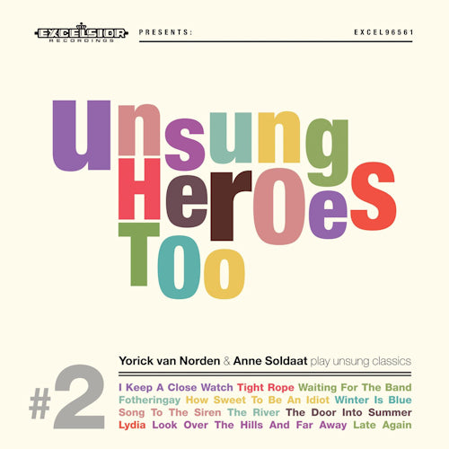 Yorick Van Norden & Anne Soldaat - Unsung heroes too -lp+cd- (LP) - Velvet Music