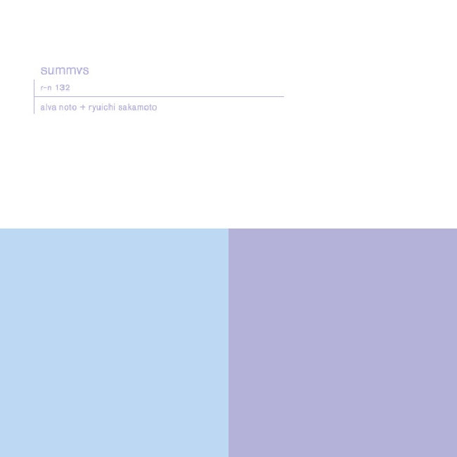 Alva Noto + Ryuichi Sakamoto - Summvs (2022 reissue + remaster) (LP)