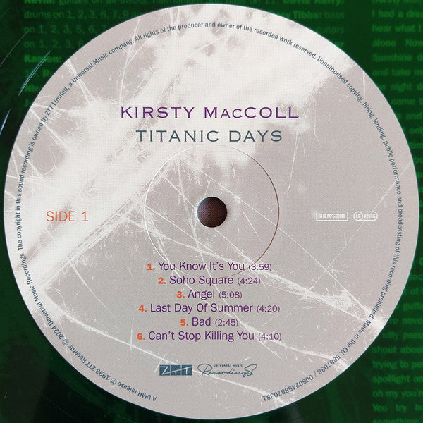 Kirsty MacColl - Titanic Days (LP)