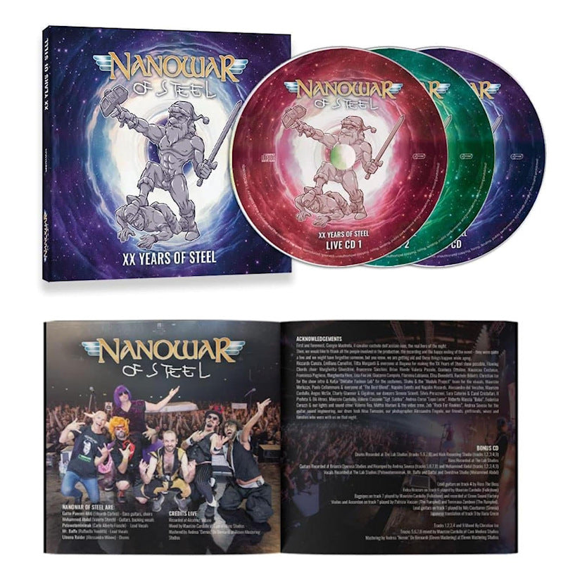 Nanowar Of Steel - Xx years of steel (CD)