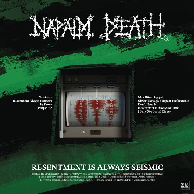 Napalm Death - Resentment is always seismic - a final throw of throes (LP) - Velvet Music