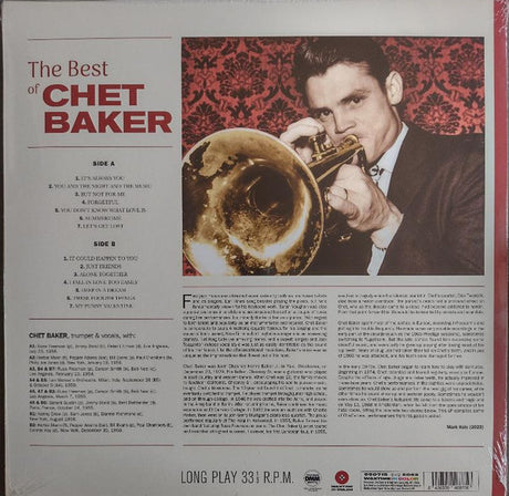 Chet Baker - The Best Of Chet Baker (LP) - Velvet Music