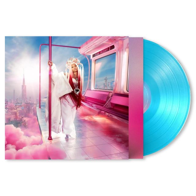 Nicki Minaj - Pink friday 2 -marbled electric blue vinyl- (LP) - Velvet Music