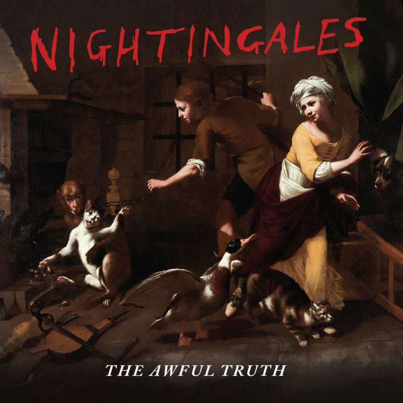 Nightingales - The awful truth (red) (LP)