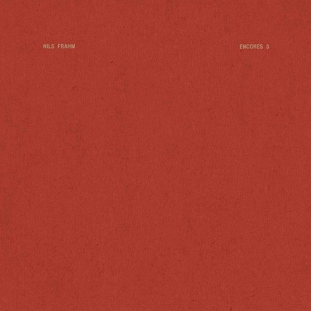 Nils Frahm - Encores 3 (12-inch maxi-single) - Velvet Music